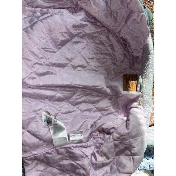 LEVI'S Women's Jean Jacket  Lavender Light Wash Size Medium - Picture 16 of 16